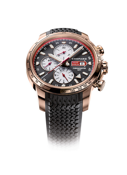 Replica Chopard Mille Miglia GMT Chronograph 2013 Rose Gold 161292-5001 replica Watch